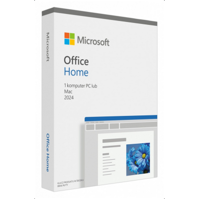 Microsoft Office Home 2024 PL Win/Mac EP2-06862, Zastępuje P/N: 79G-05418 SKLEP KOZIENICE RADOM